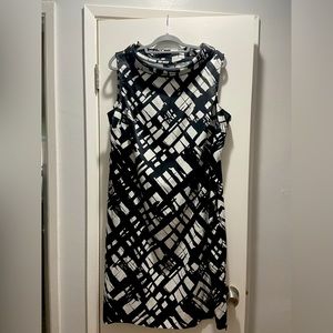 Lane Bryant abstract dress EUC